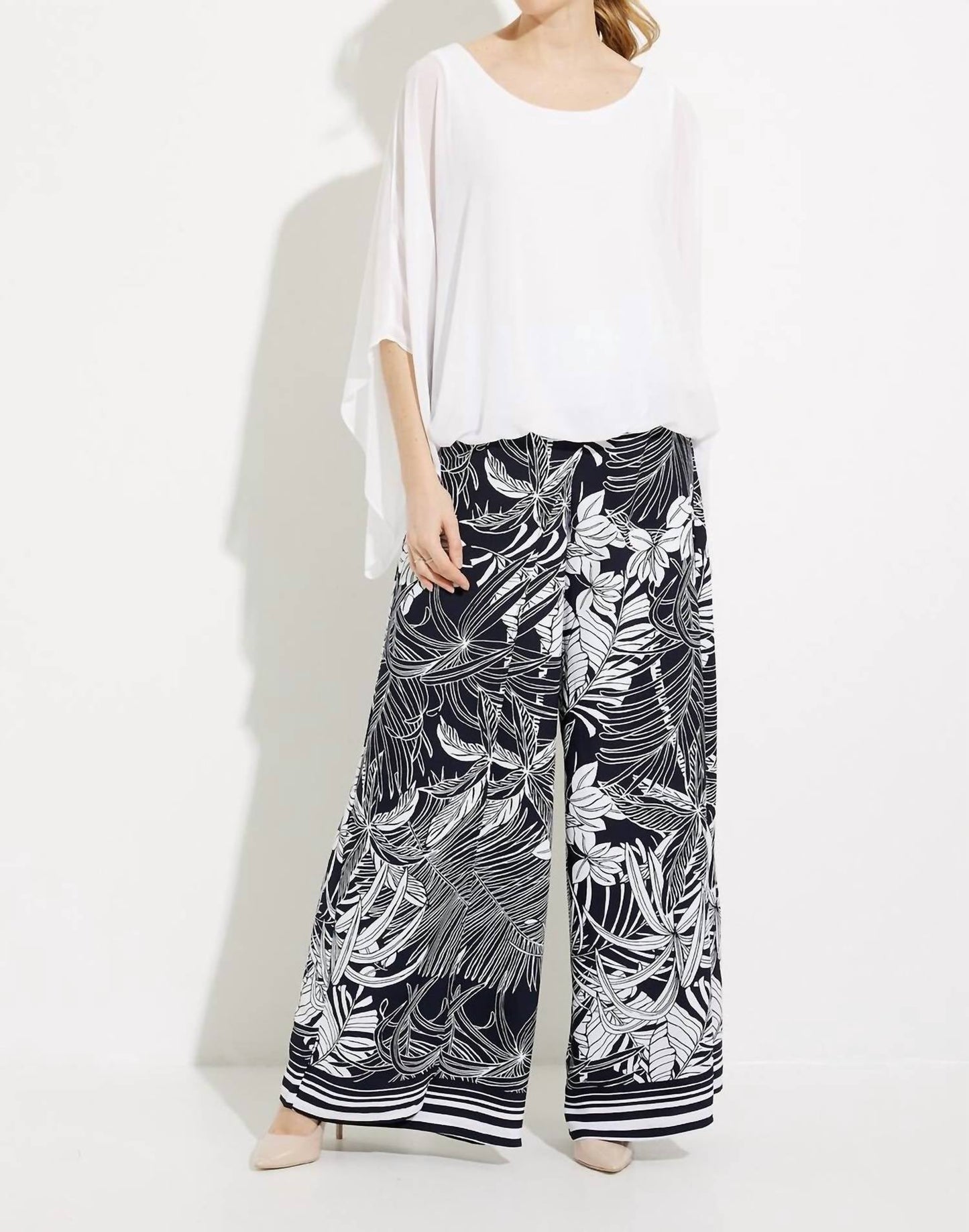 Joseph Ribkoff - Casual Flutter Sleeve Pullover