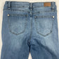 Judy Blue - Women's Distressed Relaxed Crop Flare Jeans