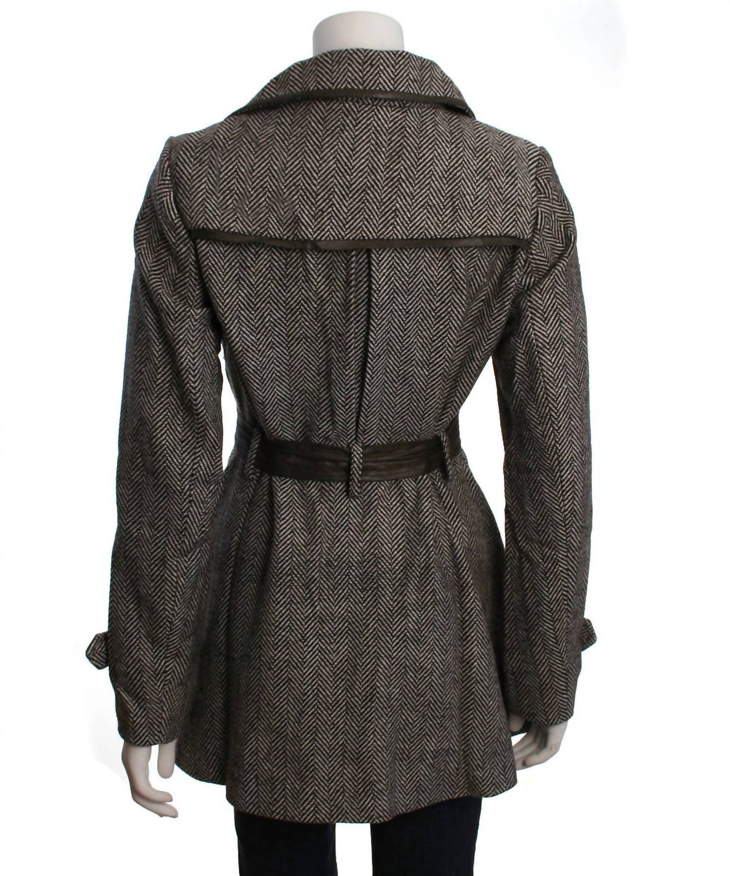 Double Zero - Women's Double Breasted A-line Coat