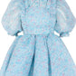 Selkie - Women's Puff Sleeves Mini Dress