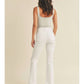 Just Black Denim - High Rise Scissor Cut Flare Long Jeans