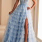 Ellie Wilde - Sleeveless A-line Prom Gown