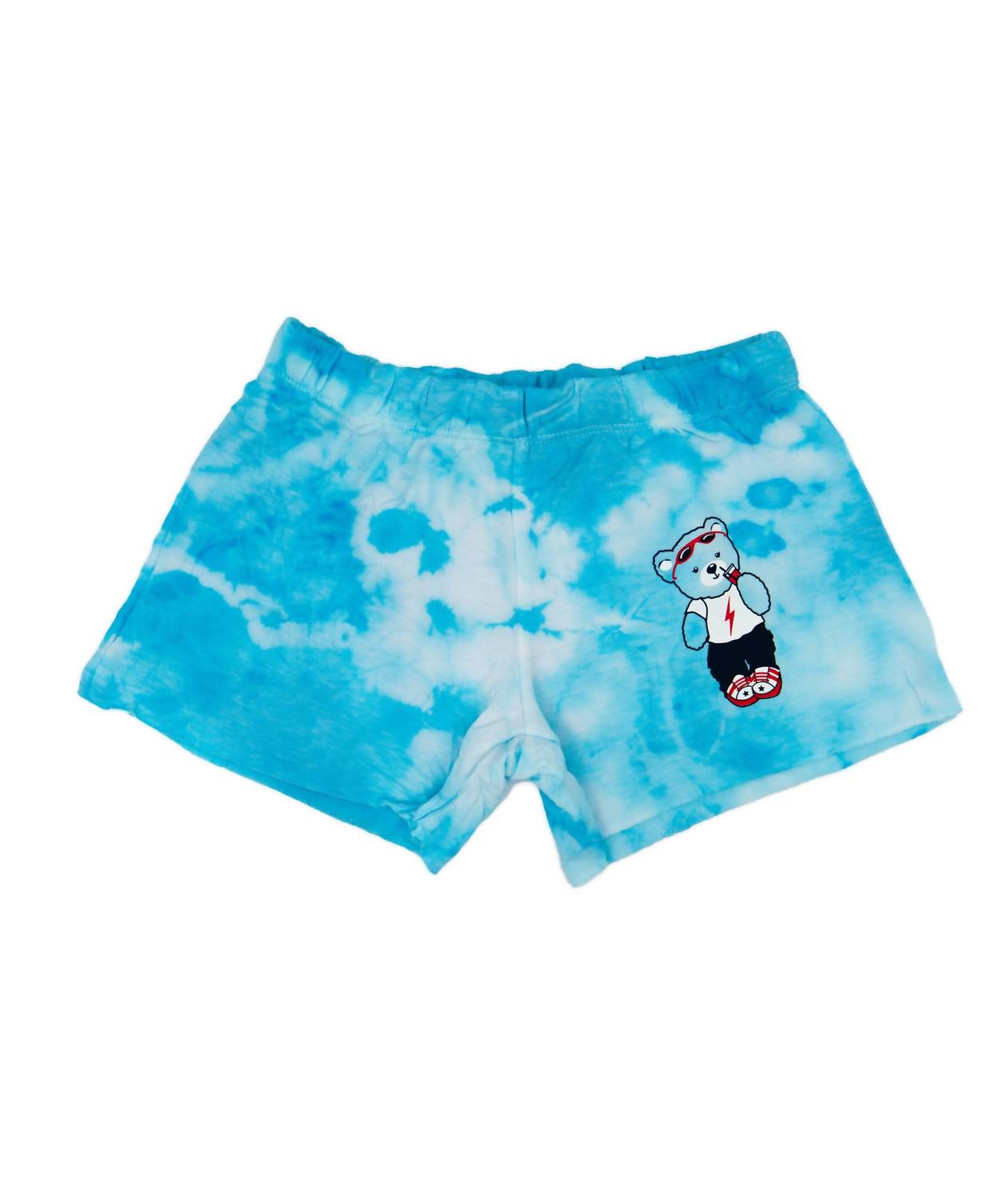 Firehouse - Girl's Bolt Bear Cloud Fleece Shorts