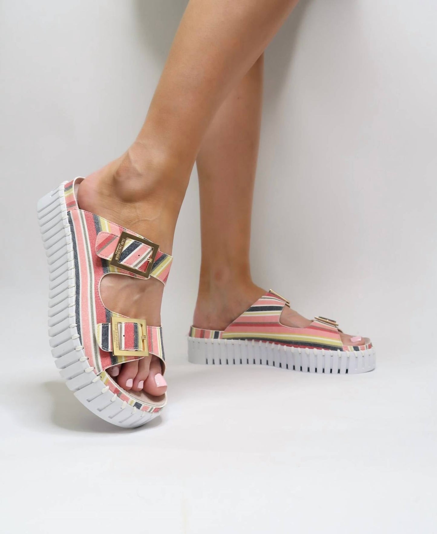 Ilse Jacobsen - Women's Tulip Stripe Sandal