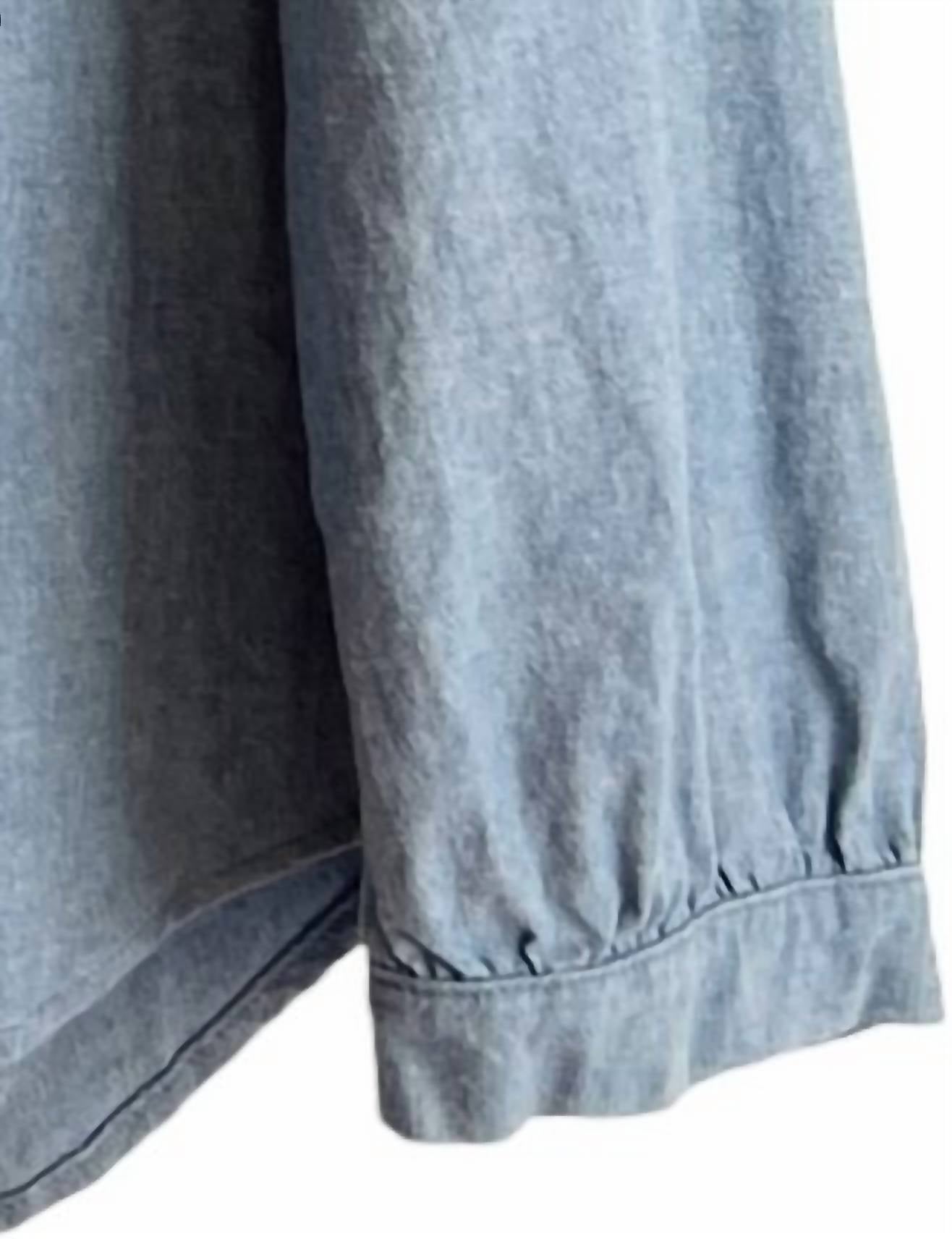 A Shirt Thing - Women's Penelope Denim Blouse