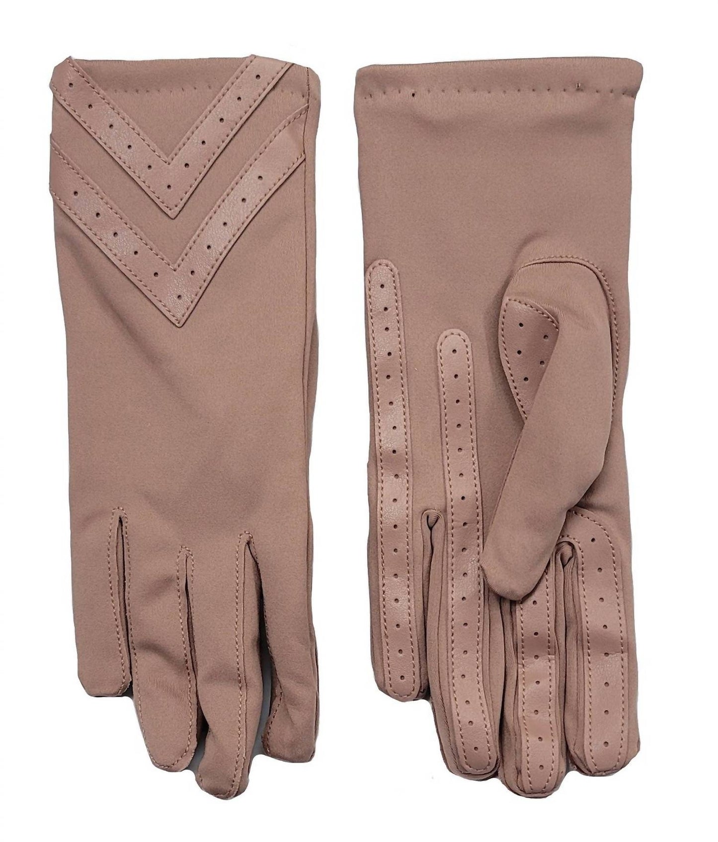Isotoner - Women’s Chevron Spandex Gloves