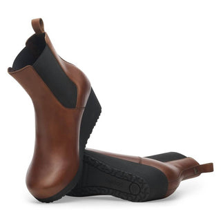 Birkenstock - Bota feminina Ebba Wedge Slip On