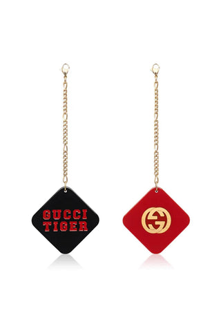 Gucci - Women's Tiger Round Sunglasses With Pendant