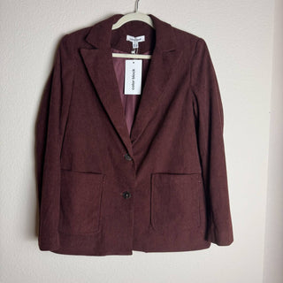 Colorblock - Women's Corduroy Textured Blazer
