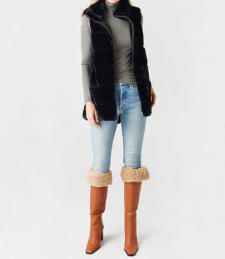 Dylan - Reversible Fur With Pocket Vest
