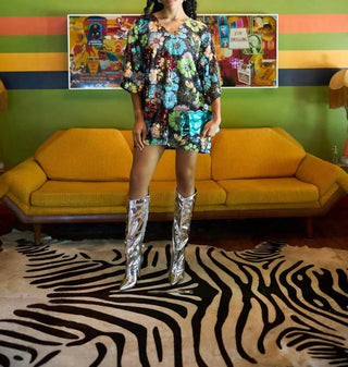 Tela Luxury Mercantile - Dancing Queen Kaftan Dress