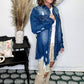 American Bazi - Distressed Denim Shirt Jacket