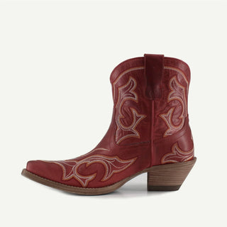 Buck &amp; Brana - Botas de couro femininas Regina Cowgirl