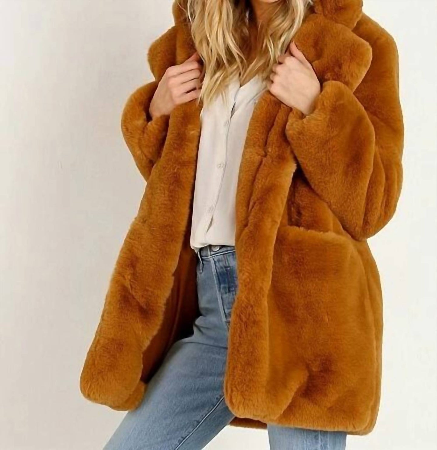 Apparis - Sophie Faux Fur Coat