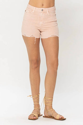 Judy Blue - Shorts Jeans Cintura Alta
