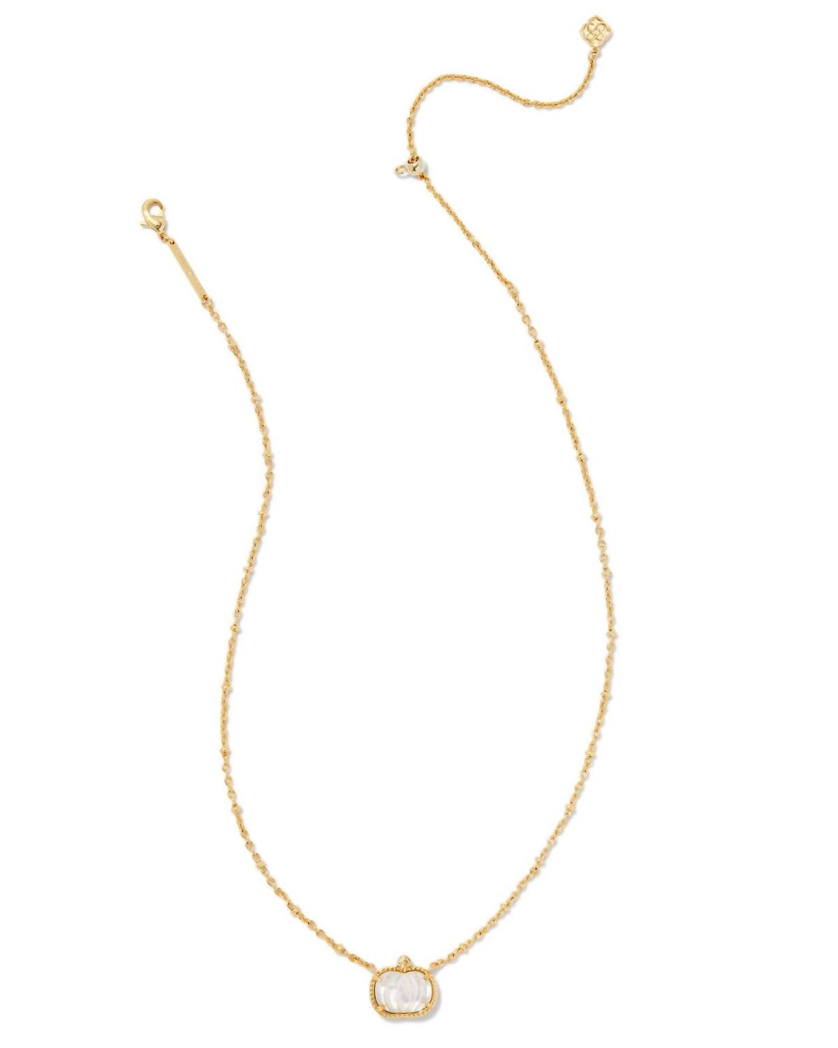 Kendra Scott - Women's Pumpkin Short Pendant Necklace