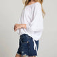 Chaser - Gianna 3/4 Sleeve V-neck Tee