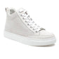 J/Slides - Ludlow Perforated Leather High Top Sneaker
