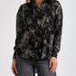 Elan - Pleated Long Sleeve Blouse