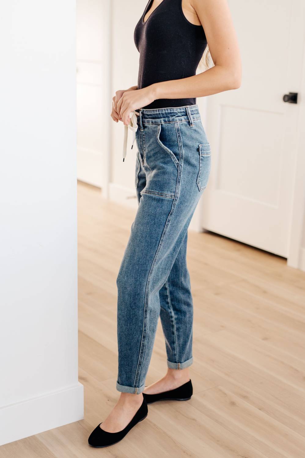 Judy Blue - Pull On Denim Joggers