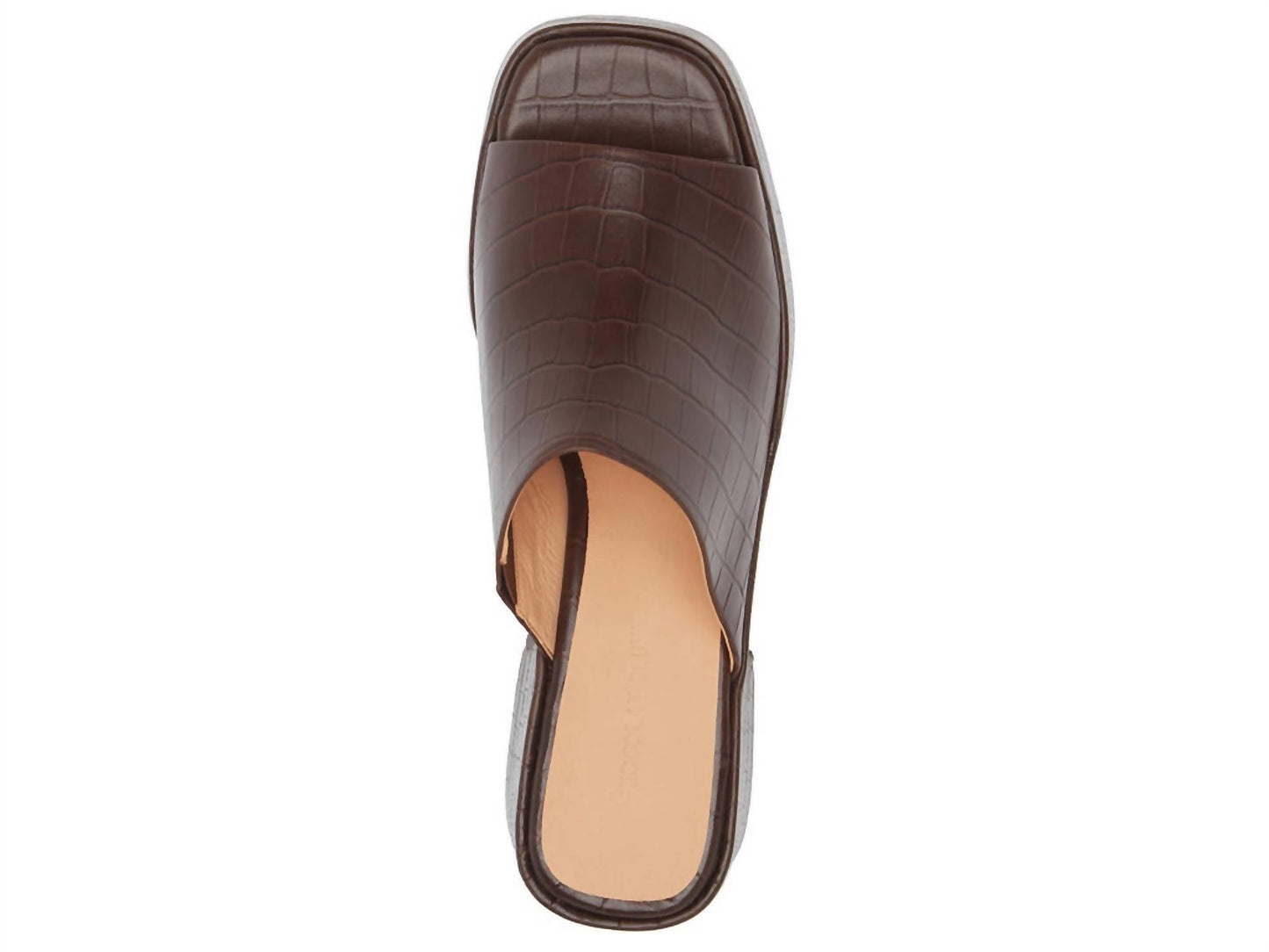 Chocolat Blu - Women's Helia Peep Toe Platform Slide
