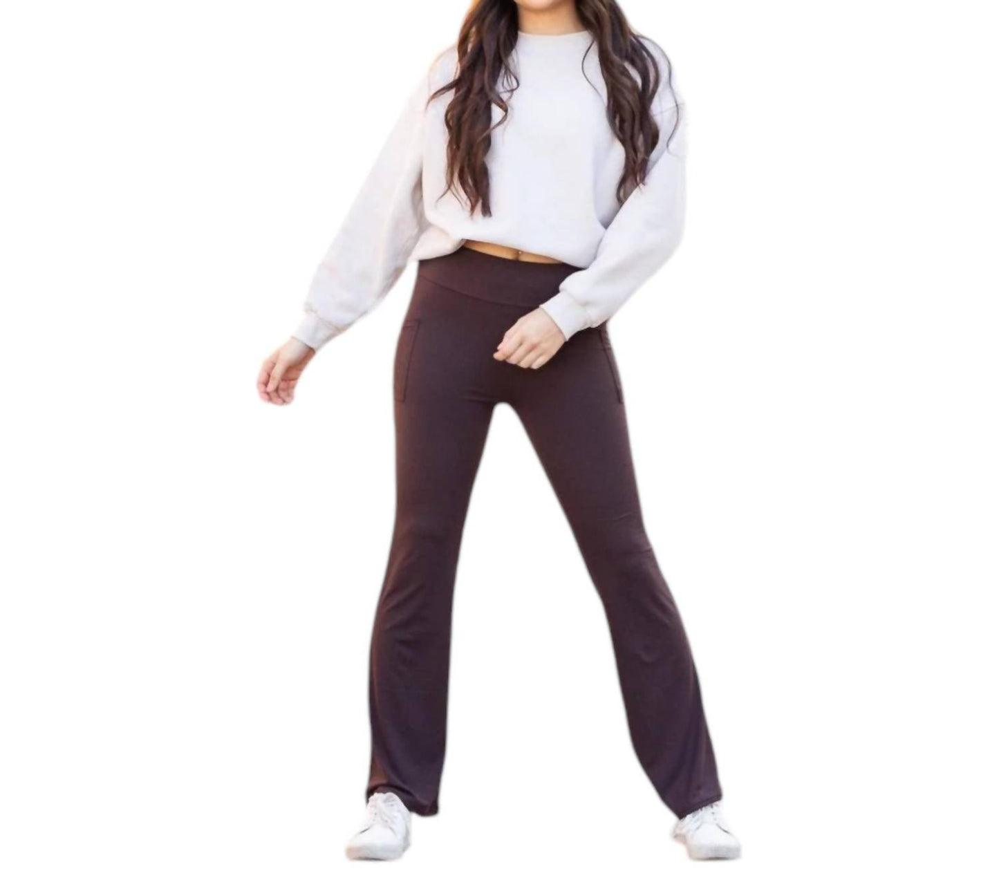 Julia Rose - Rhea Bootcut Leggings with Pockets
