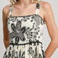 Umgee - Sale Abstract Print Midi Dress