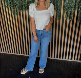 Coco + Carmen - Everstretch Wide Leg Jeans