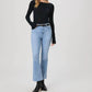 Paige - Claudine With Raw Hem Jean
