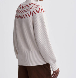 Varley - Suéter de malha Marcie Fairisle Yoke