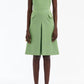 Oscar De La Renta - Women's Sleeveless Inverted Button Dress