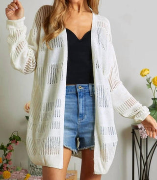 Adora - Lightweight Sweater Knit Cardigan