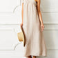 Dylan - Suzy D Siena Linen One Shoulder Dress