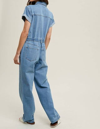 Lista de desejos - Macacão jeans Sadie