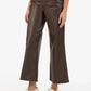 Kut From The Kloth - AUBRIELLE HIGH WAIST ANKLE WIDE LEG FAUX LEATHER PANTS