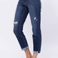 Judy Blue - High Rise Destroyed Boyfriend Denim Jeans