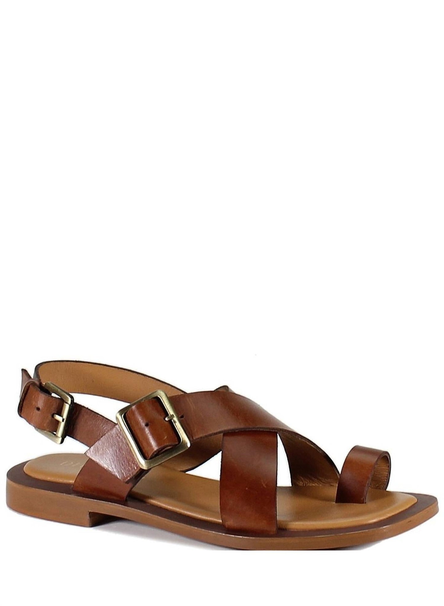 Diba True - Women's Leather Toe Loop Flat Sandal