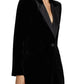 L'Agence - Blazer de smoking estruturado Sheila