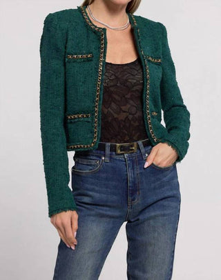 Generation Love - Serena Chain Tweed Blazer