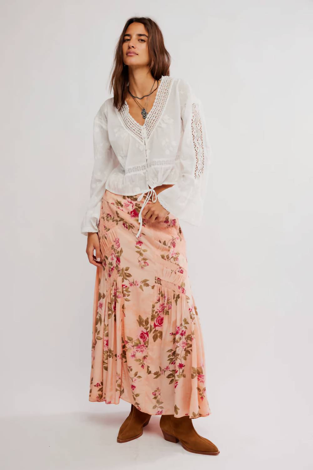 Free People - Rowan Maxi Skirt
