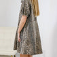 Entro - Leopard Denim Mini Dress