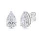 Diana M Jewels - 5.13 Cts Pear Shape Lab Diamond Stud Earrings
