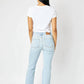 Judy Blue - Mid Rise Slit Hem Bootcut Jeans