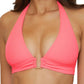 Becca - Modern Edge Halter Bikini Top