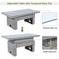 Outdoor Furniture Set Patio Rattan with Recliners and Tables