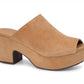 Chocolat Blu - Women Garnnet Platform Sandal