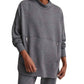 Varley - Longline Mock Neck Sweatshirt