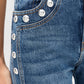 Veronica Beard - Dylan Ankle High Rise Straight Leg Jeans