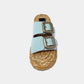 Shu Shop - Women's Billie Woven Double-strap Sandal