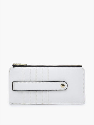 Jen &amp; Co. - Carteira feminina Saige Slim com porta-cartões